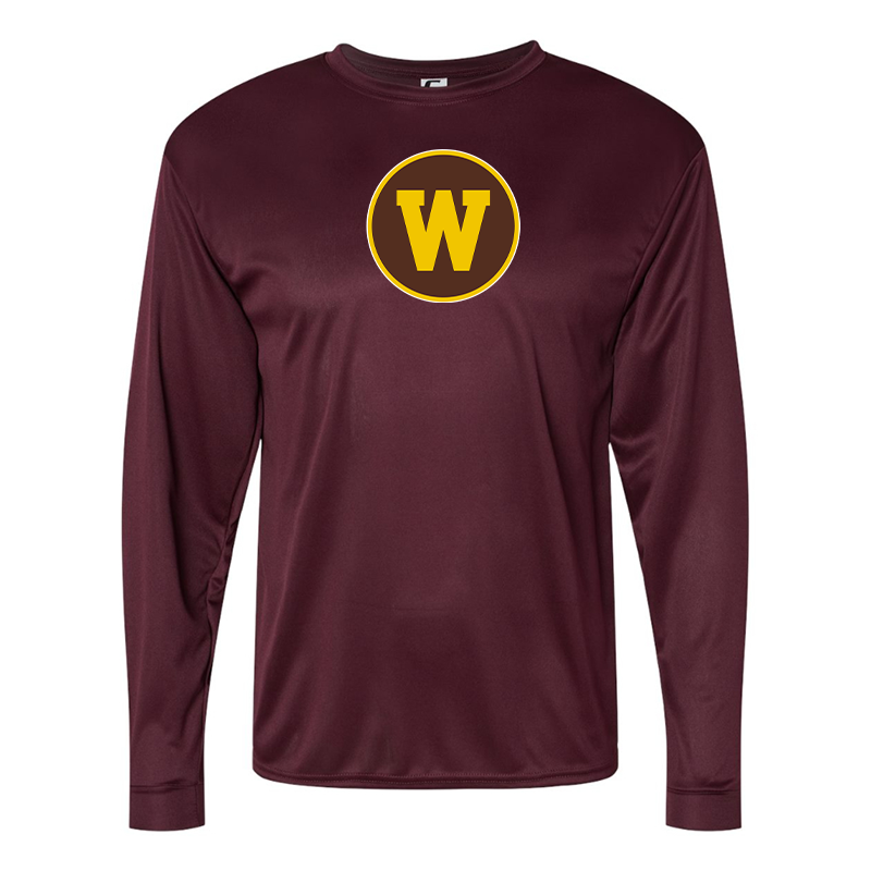 Men's Western Michigan Broncos  Performance Long Sleeve T-Shirt